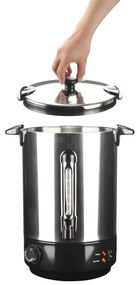 vidaXL Βραστήρας για Ζεστό Κρασί 2500 W 15 Λίτρων Ανοξείδωτο Ατσάλι
