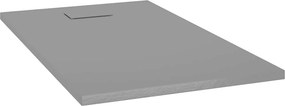 vidaXL Βάση Ντουζιέρας Γκρι 120 x 70 εκ. από SMC