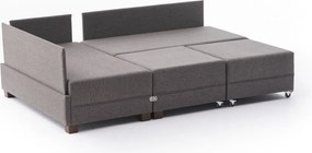 Corner Sofa-Bed Fly Corner Sofa Bed Left - Brown Brown