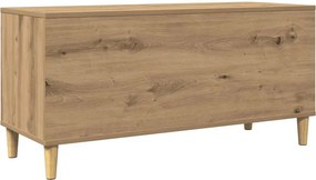vidaXL Έπιπλο Δίσκων τεχνίτης Δρυς 100x38x48 εκ από Επεξεργασμένο Ξύλο