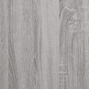 vidaXL Ντουλάπι Γκρι Sonoma 80x34x75 εκ. από Επεξεργασμένο Ξύλο