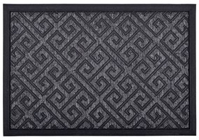 Πατάκι Εισόδου 827541 40x60cm Grey-Black Ankor 40Χ60 40x60cm