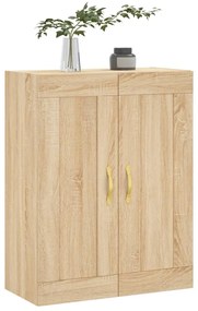 vidaXL Ντουλάπι Επιτοίχιο Sonoma Δρυς 69,5 x 34 x 90 εκ. Επεξεργ. Ξύλο