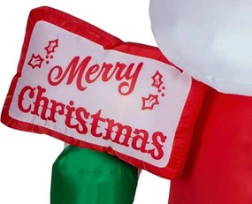 ΕΟΡΤΑΣΤΙΚΉ ΔΙΑΚΌΣΜΗΣΗ ΜΕΓΆΛΟΥ ΜΕΓΈΘΟΥΣ INFLATABLE SANTA 125CM
