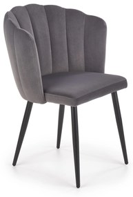 K386 chair, color: grey DIOMMI V-CH-K/386-KR-POPIELATY