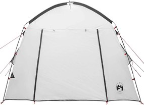 vidaXL Καταφύγιο Τέντας Λευκό Μαύρο 210 x 210 x 138 εκ Πολυεστέρας