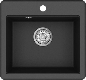 vidaXL Σιντρινο Μαύρο 470 x 440 mm Γρανίτης