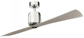 Ανεμιστήρας Οροφής 32,4W Τηλεχειριστήριο Ferron Elstead Lighting KLF-FERRON-60-PN Νίκελ Ματ