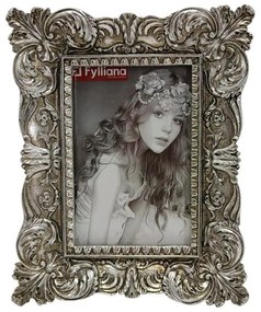 Κορνίζα FL21205 Fylliana Ασημί χρώμα 10x15εκ.