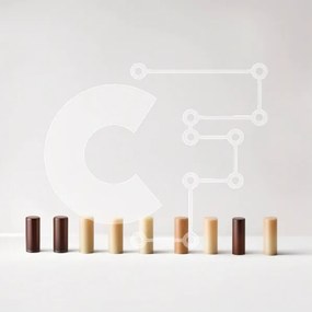 Intra Συλλεκτικό Ξύλινο Παζλ Plywood  4mm - Ζωντανή ομάδα κεριών σε μια λευκή επιφάνεια Σε Ξύλινο Κουτί - Διαστάσεις: 10x10 cm – 25 κομμάτια