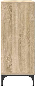vidaXL Πλαϊνό γραφείο Δρύς Sonoma 79,5 x 33 x 82 εκ Επεξεργασμένο ξύλο