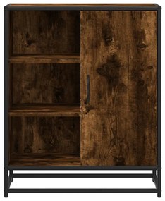 vidaXL Sideboard Καπνιστή δρυς 62x35x76 cm Κατασκευασμένο ξύλο