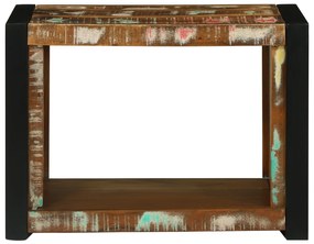 vidaXL Kύβος τοίχου  55x35x40 cm από μασίφ ανακυκλωμένο ξύλο