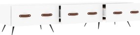 vidaXL Έπιπλο Τηλεόρασης Λευκό 150 x 36 x 30 εκ. Επεξεργασμένο Ξύλο