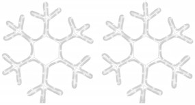 ΧΡΙΣΤΟΥΓ. ΦΙΓΟΥΡΕΣ ΧΙΟΝΟΝΙΦΑΔΕΣ LED 2 ΤΕΜ. ΘΕΡΜΟ ΛΕΥΚΟ 38X37 ΕΚ 3154288