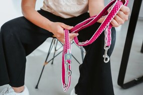 Λουρί Σκύλου Hunter Φούξια 2 m Ρυθμιζόμενο