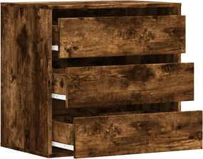 vidaXL Συρταριέρα Καπνιστή Δρυς 60x41x58 εκ. από Επεξεργ. Ξύλο