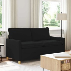 vidaXL Καναπές Μαύρο 156 x 81 x 87,5 εκ Ύφασμα