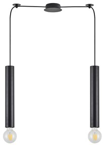 SE21-BL-5-BL2 ADEPT TUBE BLACK Black Pendant+ HOMELIGHTING 77-8671