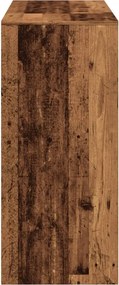 vidaXL Τραπέζι Μπαρ με Ράγες 124x46x103,5 εκ. Επεξεργ. Ξύλο