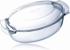 Πιάτο ψησίματος Pyrex 1040712 Λευκό Διαφανές 6 L 4,5 g 4,5 L