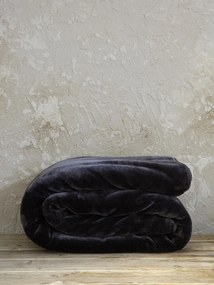 ΥΠΕΡΔΙΠΛΗ ΚΟΥΒΕΡΤΑ 220x240cm NIMA - COPERTA BLACK