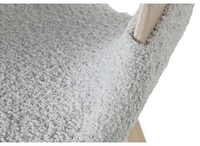 Καρέκλα Τραπεζαρίας Home ESPRIT Γκρι πολυεστέρας Ξύλο 55,5 x 67,5 x 80,5 cm