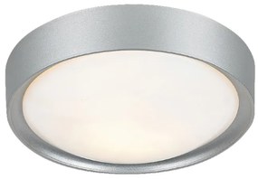 Φωτιστικό Πλαφονιέρα Aca Valletta DL250L Silver/White