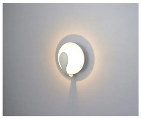 Απλίκα Φωτιστικό Τοίχου LED 6W 3000K Αλουμίνιο Luma Lighting 123-01451-17-white Λευκό