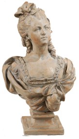 Artekko Artekko Henrietta Μπεζ Διακοσμητική Γυναικεία Προτομή από Μαγνήσιο (39.4x29.2x64.8)cm 74713