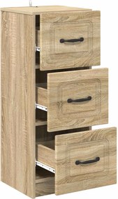vidaXL Ντουλάπι με Συρτάρια Sonoma Δρυς 33 x 34,5 x 87 εκ.