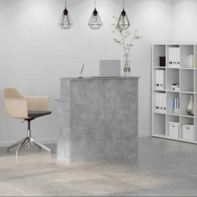 vidaXL Γραφείο υποδοχής 100x50x103,5 εκ. Επεξεργασμένο Ξύλο