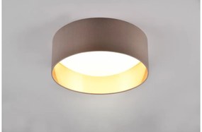 Πλαφονιέρα Φωτιστικό Οροφής LED 12W Γκρι Ύφασμα Locarno R64191141 Trio Lighting-R64191141-Γκρι R64191141