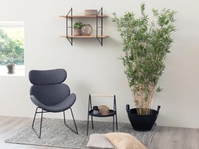 Πολυθρόνα Oakland 205, Γκρι, 91x69x79cm, 13 kg, Ταπισερί, Πόδια: Μέταλλο | Epipla1.gr