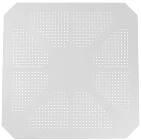 Τραπέζι Icon  PP σε λευκή απόχρωση 80x80x74.5εκ 80x80x74.5 εκ.