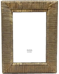 Κορνίζα Cruze 031142 10x15cm Gold Γυαλί,Polyresin