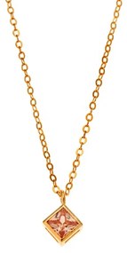 Μενταγιόν Senza Silver 925 Gold Plated