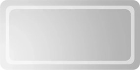 vidaXL Καθρέφτης Μπάνιου με LED 50x100 εκ.