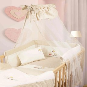 Πάπλωμα Βρεφικό Happy Bears 22 Εκρού-Μπεζ DimCol 100x140cm 100% Cotton