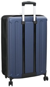 vidaXL Σκληρή Αναδιπλούμενη Βαλίτσα 28" Σκούρο Μπλε 50x30x76 εκ ABS
