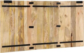 vidaXL κεφαλάρι 160 cm μασίφ ακατέργαστο ξύλο Mango