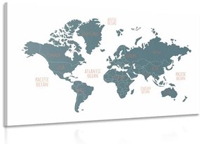 Εικόνα σύγχρονο παγκόσμιο χάρτη