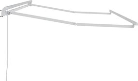 vidaXL Σκελετός Τέντας Λευκό 4 x 2 m Μέταλλο