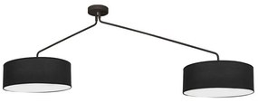 Φωτιστικό Οροφής Falcon 7950 6xE27 25W Black Nowodvorski Metal, Fabric