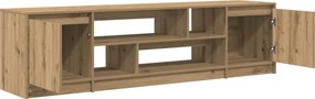 vidaXL Έπιπλο Τηλεόρασης Δρυς τεχνίτης 188,5x41x50 εκ. Επεξ. Ξύλο