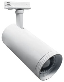 Σποτ Ράγας Aimy AIMY3030W2N 30W 3000K 1-PH 25-50° 3150Lm 230V Ra80 White Aca Αλουμίνιο,PC