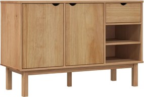 vidaXL Ντουλάπι OTTA 114 x 43 x 73,5 εκ. από Μασίφ Ξύλο Πεύκου