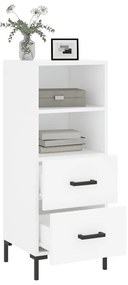 vidaXL Ντουλάπι Λευκό 34,5 x 34 x 90 εκ. από Επεξεργασμένο Ξύλο