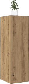 VidaXL Σετ ντουλάπι τηλεόρασης 2 τεμαχίων Artisan Oak Ξύλο μηχανής