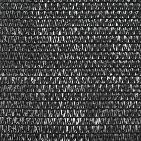 vidaXL Δίχτυ Αντιανεμικό για Γήπεδα Τένις Μαύρο 1 x 25 μ. από HDPE